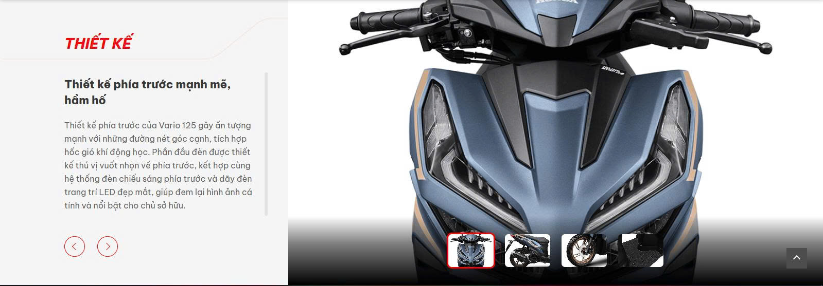 Thiết kế Vario 125