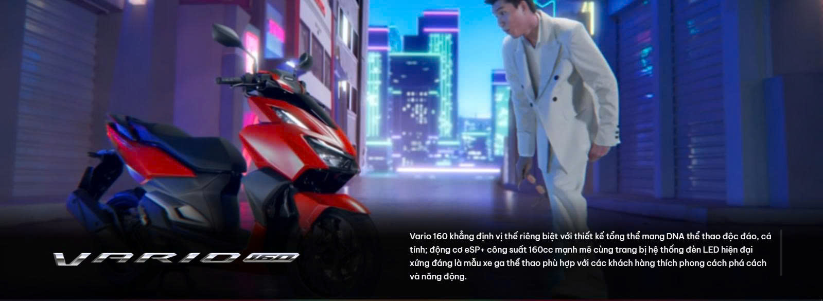 Vario 160/125 - Định hình vị thế